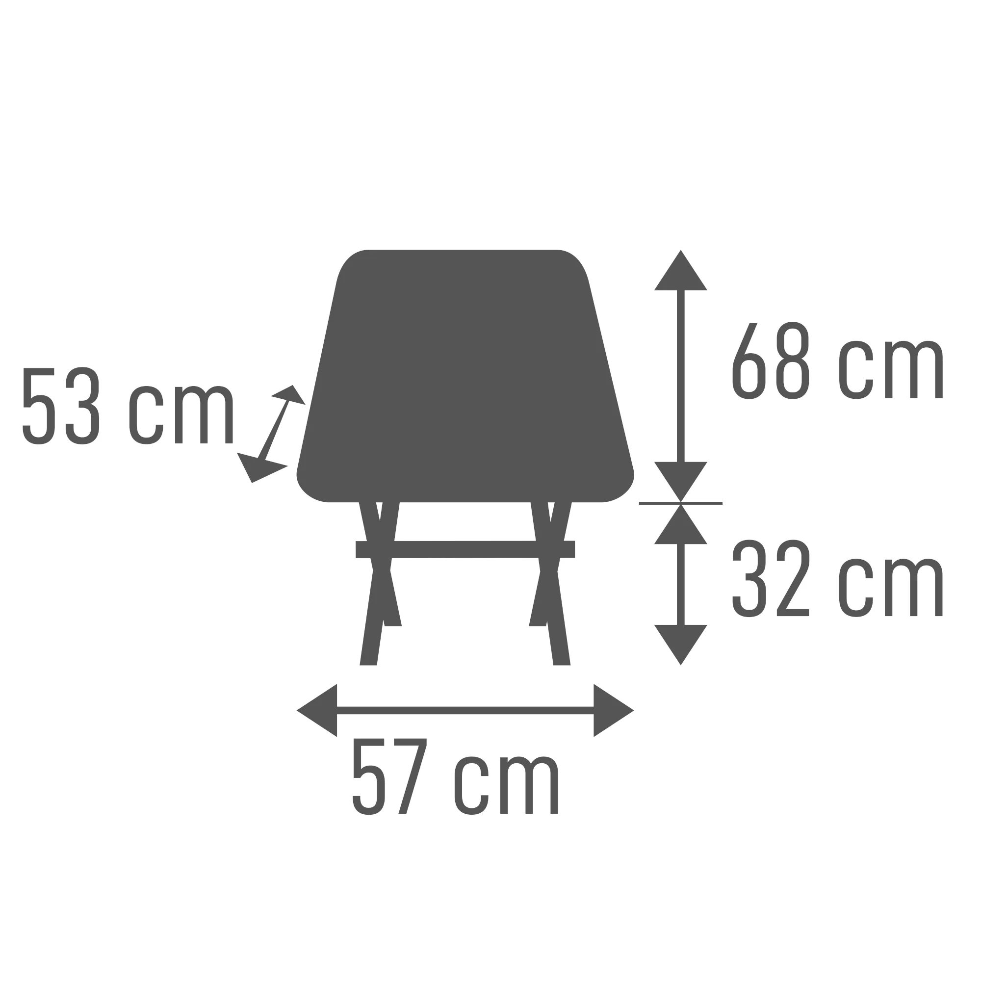 BATASA | Leichter Campingstuhl mit zwei Sitzhöhen - Image 4