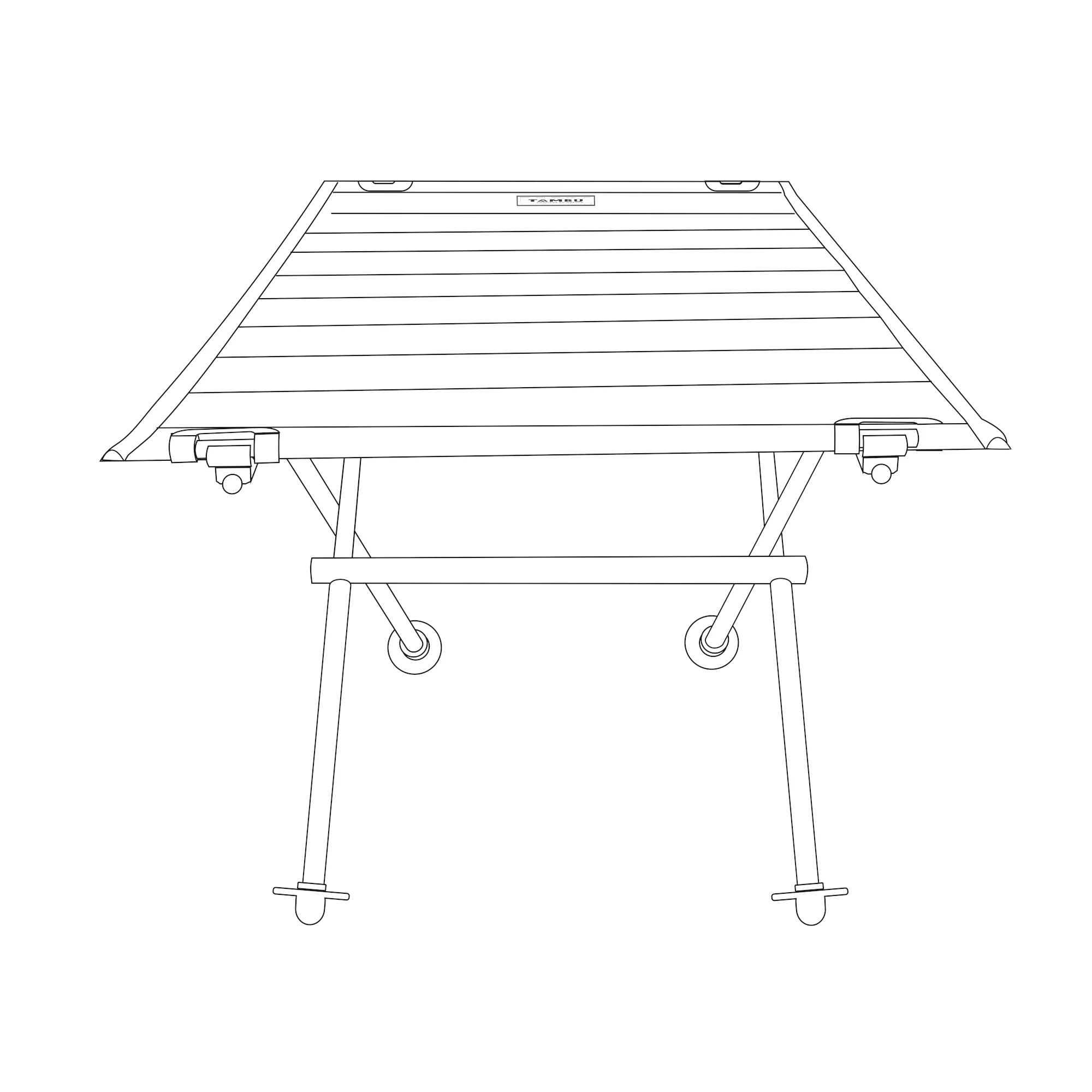 BATISTA | Leichter Campingtisch aus Aluminium - Image 3