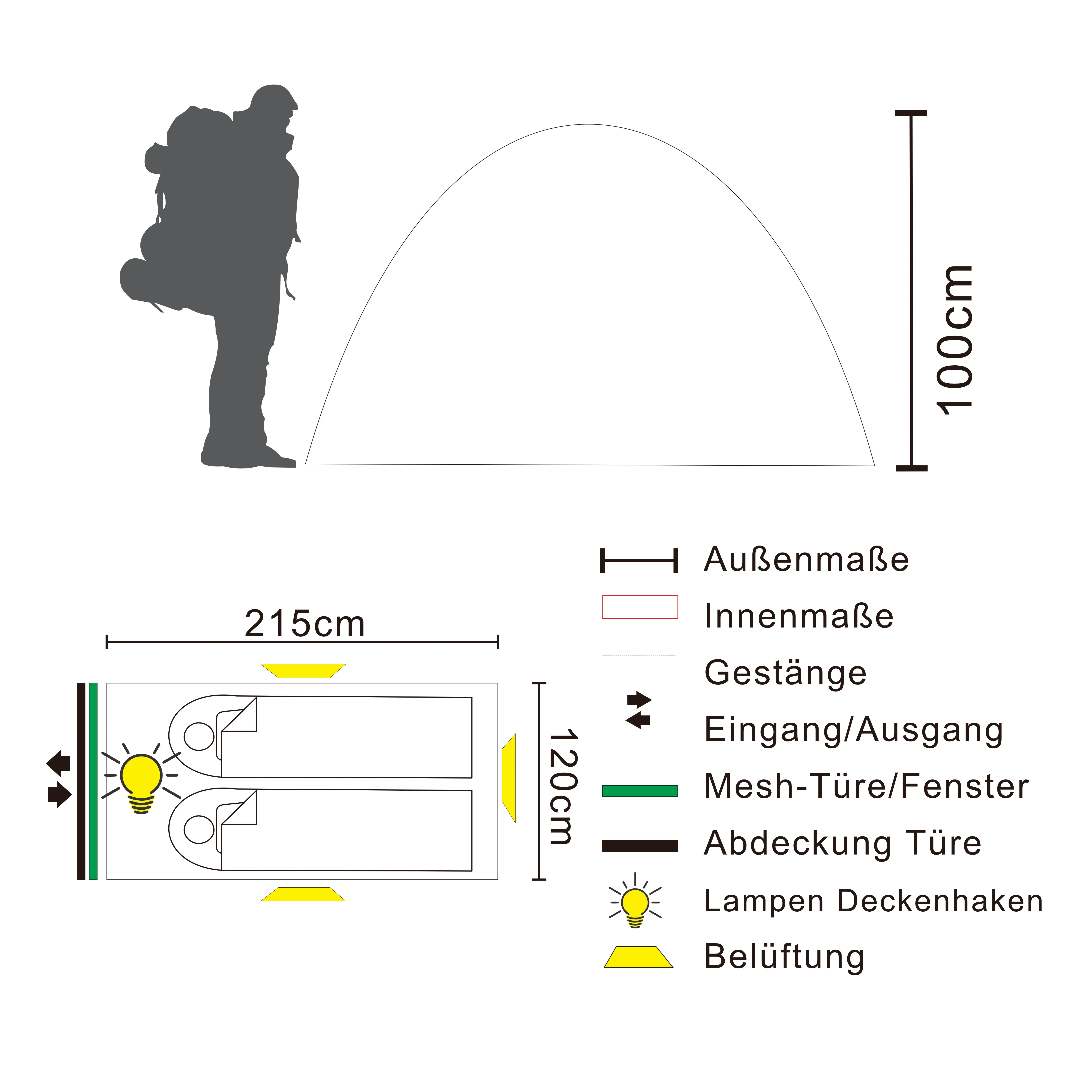 EKATI | Ultraleichtes 2-Personen Biwak-Trekkingzelt - Image 20