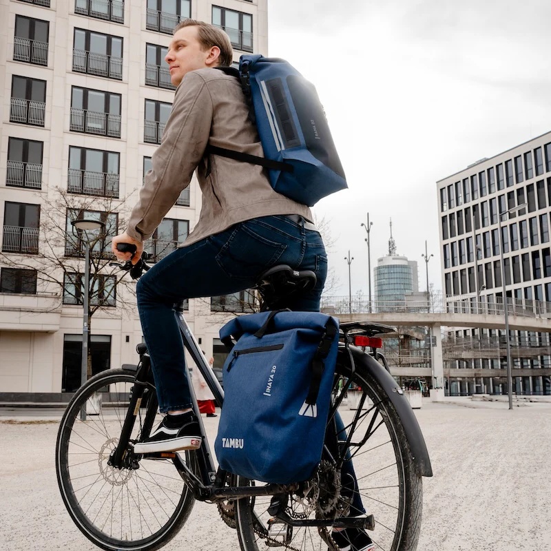 INAYA 20 | Wasserabweisende Fahrradtasche 20 Liter - Image 8