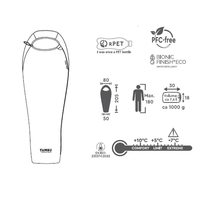 KARA 1000 | Mumienschlafsack - Image 12