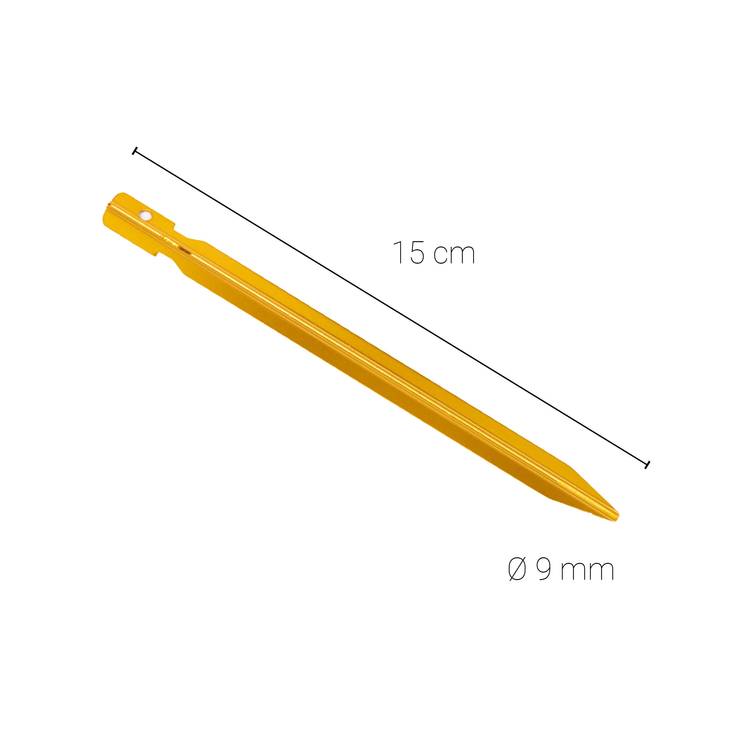 Ultraleichte Aluminium-Heringe 15cm | 12 Stück - Image 3