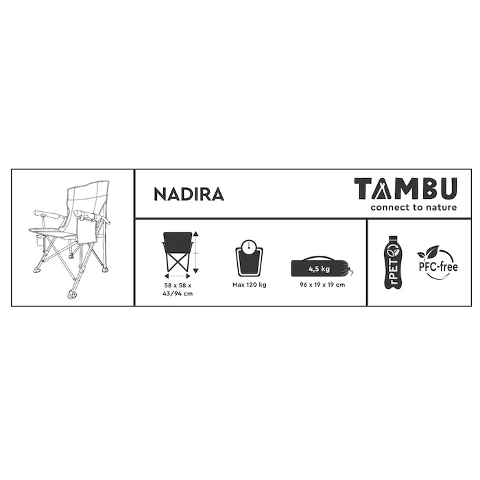 NADIRA | Camping-Faltstuhl - Image 3