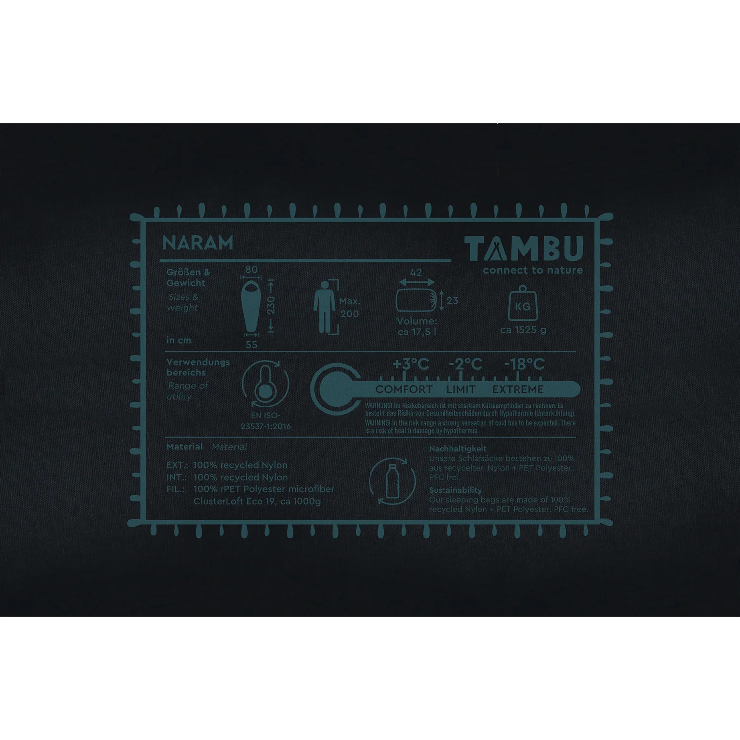 NARAM 1500 | Mumienschlafsack - Image 10