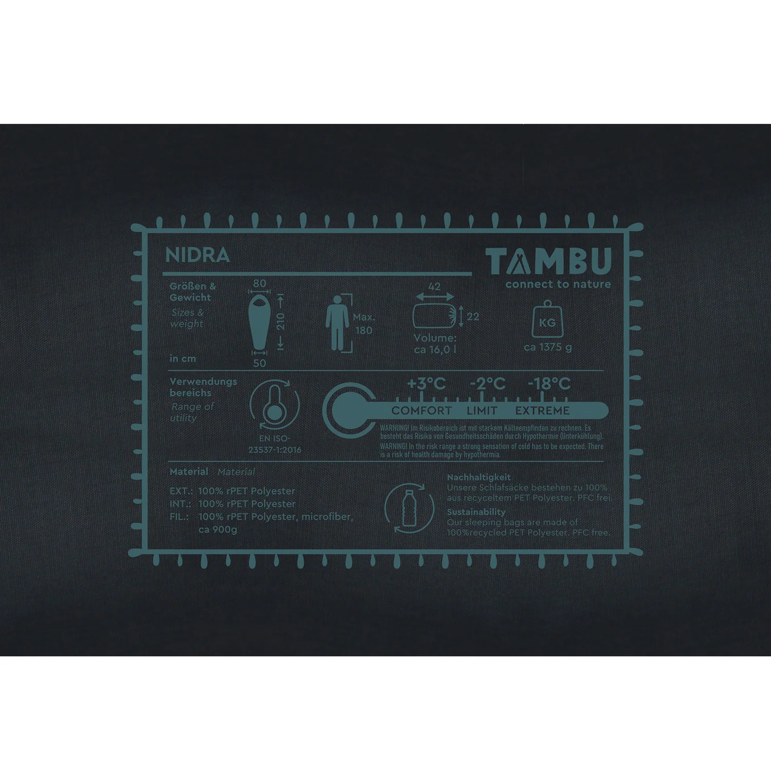 NIDRA 1450 | Mumienschlafsack - Image 10
