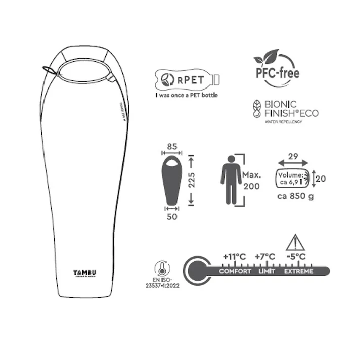 TONGI 750 XL | Mumienschlafsack - Image 3